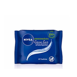 Nivea Creme Care Facial Cleansing Wipes x25
