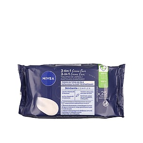 Nivea Creme Care3-in-1 Facial Cleansing Wipes x25