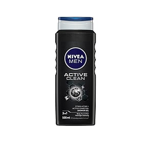 Nivea Men Active Clean 3-In-1 Shower Gel 500ml