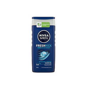 Nivea Men Fresh Kick Shower Gel 250ml (8.45fl oz)