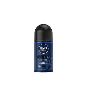 Nivea Men Deep Darkwood 72h Anti-Perspirant Deodorant Roll-On 50ml