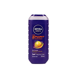 Nivea Men Sport 3-In-1 Shower Gel 250ml