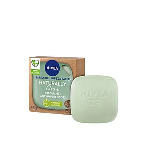 Nivea Naturally Clean Anti-Blemish Exfoliating Face Cleansing Bar 75g (2.65oz)