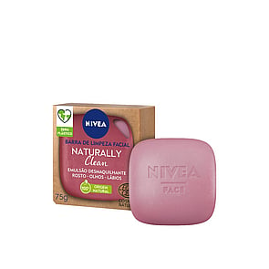 Nivea Naturally Clean Make-Up Remover Face Cleansing Bar 75g (2.65oz)