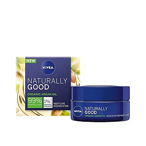 Nivea Naturally Good Organic Argan Oil Regenerating Night Cream 50ml