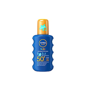 Nivea Sun Kids Protect & Care 5-In-1 Coloured Spray SPF50+ 200ml (6.76 fl oz)