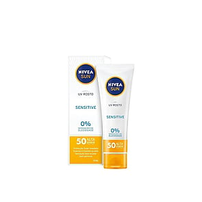Nivea Sun UV Face Soothing Sensitive Sun Cream SPF50 50ml
