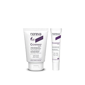 Noreva Cicadiane Ultra-Nourishing Repairing Hand Cream 50ml + Repairing Lip Balm 15ml