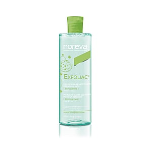Noreva Exfoliac Micellar Water Cleanser Make-Up Remover 400ml