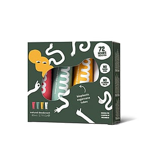 nuud Cream Deodorant Family Pack 20ml x4