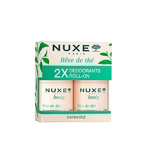 NUXE Body Rêve de Thé 24h Fresh-Feel Deodorant 50ml x2