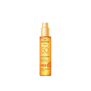 NUXE Sun Tanning Oil High Protection For Face and Body SPF50 150ml