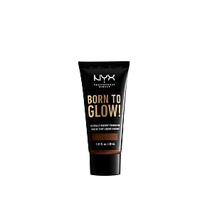 NYX Pro Makeup Born To Glow Radiant Foundation Deep Walnut 30ml