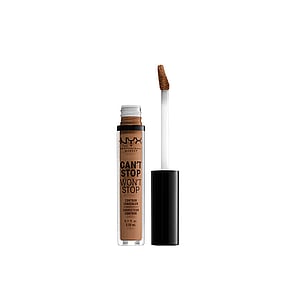 NYX Pro Makeup Can't Stop Won't Stop Concealer Mahogany 3.5ml