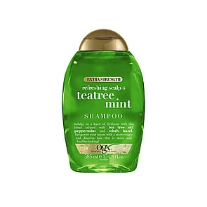 OGX Refreshing Scalp + Teatree Mint Extra Strength Shampoo 385ml