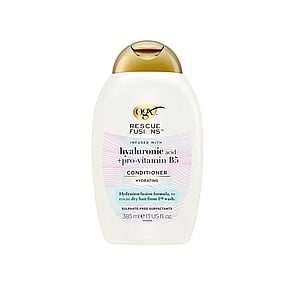 OGX Rescue Fusions Hyaluronic Acid + Pro-Vitamin B5 Conditioner 385ml