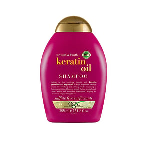 OGX Strength & Length + Keratin Oil Shampoo 385ml (13 fl oz)