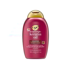 OGX Strength & Length + Keratin Oil Shampoo 385ml (13 fl oz)