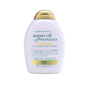 OGX Weightless Hydration + Argan Oil of Morocco Lightweight Conditioner 385ml