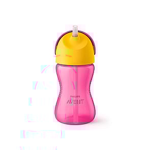 Philips Avent Bendy Straw Cup 12m+ Pink 300ml