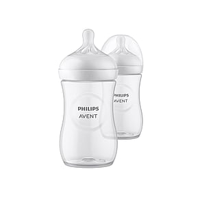 Philips Avent Natural Response Baby Bottle 1m+ 260ml x2 (9 oz x2)