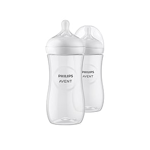 Philips Avent Natural Response Baby Bottle 3m+ 330ml x2