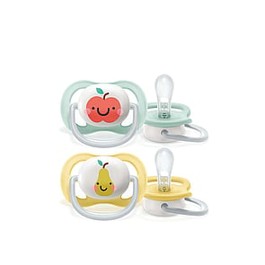 Philips Avent Ultra Air Happy Fruit Pacifier 0-6m x2