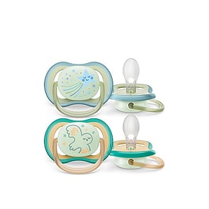 Philips Avent Ultra Air Night-Time Pacifier 0-6m x2