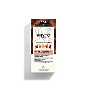 Phytocolor Permanent Color Shade 6.34 Intense Dark Copper Blonde