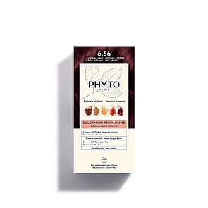 Phytocolor Permanent Color Shade 6.66 Intense Cherry Red Brown