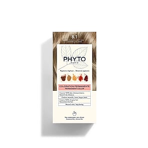 Phytocolor Permanent Color Shade 8.1 Light Ash Blonde