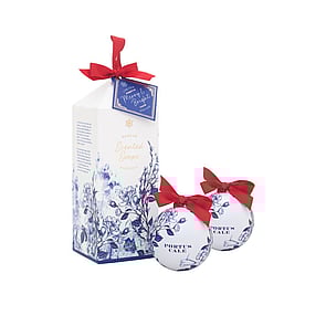 Portus Cale Gold & Blue Baubles Soap Set 2x110g