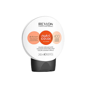 Revlon Professional Nutri Color Filters 3-In-1 Cream Hair Dye 400 Tangerine 240ml