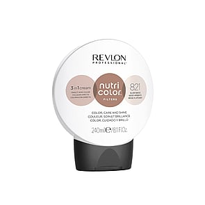 Revlon Professional Nutri Color Filters 3-In-1 Cream Hair Dye 821 Silver Beige 240ml