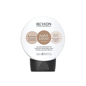 Revlon Professional Nutri Color Filters 3-In-1 Cream Hair Dye 613 Golden Ash Brown 240ml