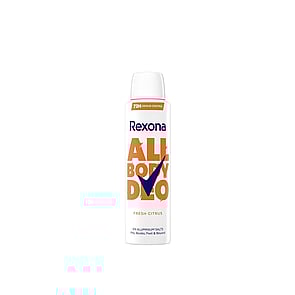 Rexona All Body Deo 72h Deodorant Spray Fresh Citrus 150ml