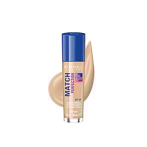 Rimmel London Match Perfection Foundation SPF20 100 Ivory 30ml