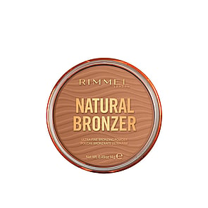 Rimmel London Natural Bronzer Waterproof Bronzing Powder SPF15 002 14g