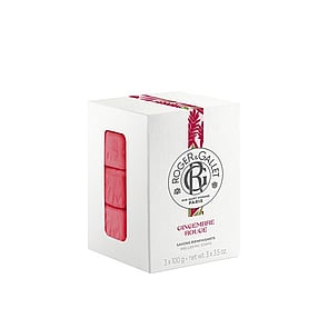 Roger&Gallet Gingembre Rouge Wellbeing Soaps 100g x3