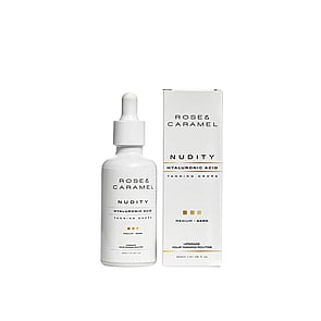 Rose & Caramel Nudity Hyaluronic Acid Tanning Drops Medium-Dark 50ml