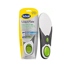 Scholl LiquiFlex 5-In-1 Everyday Insoles L x2