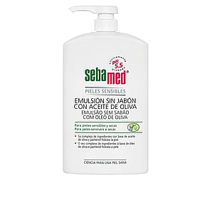 Sebamed Emulsion Olive Face & Body Wash 1L