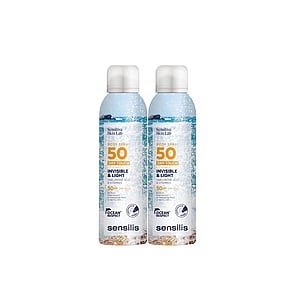 Sensilis Invisible & Light Dry Touch Spray Corporal SPF50 200ml x2