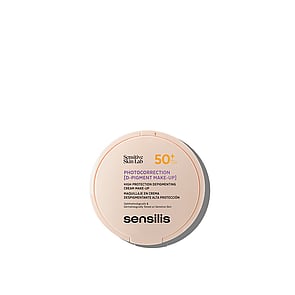Sensilis Photocorrection [D-Pigment Makeup] High Protection Depigmenting Cream Makeup SPF50+ 01 Natural Rose 10g