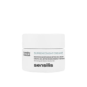 Sensilis Supreme [Night Cream] Detox Gel Cream 50ml