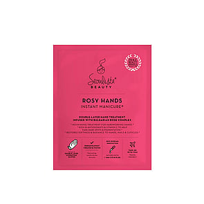 Seoulista Beauty Rosy Hands Instant Manicure Hand Sheet Mask 16ml (0.5 fl oz)