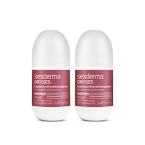Sesderma Dryses Women Deodorant Roll-On Antiperspirant 2x75ml