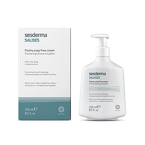 Sesderma Salises Foamy Soap Free Cream Acne-Prone Skin 250ml (8.45 fl oz)
