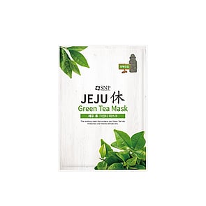 SNP Jeju Rest Green Tea Sheet Mask 22ml