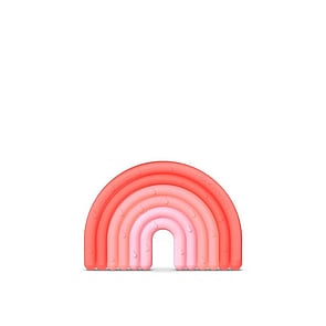 Suavinex Silicone Teething Ring +0m Rainbow